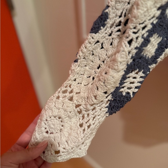 Anthropologie Crochet Kimono Jacket - Picture 7 of 10